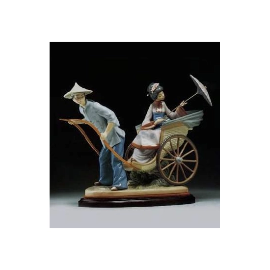Lladro - A Rickshaw Ride