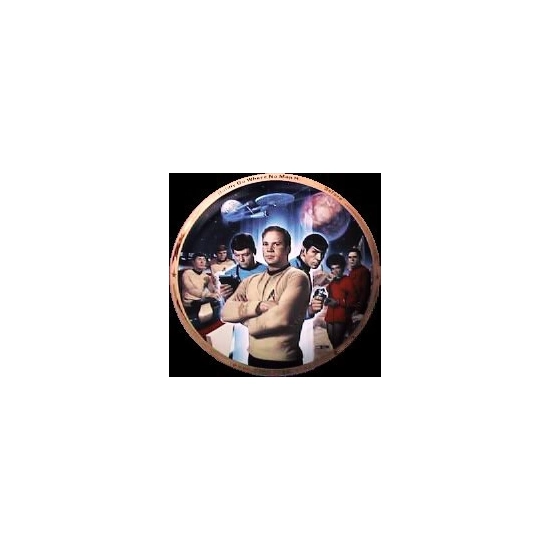 Thomas Blackshear - Star Trek Collector Plate 25th Anniversary