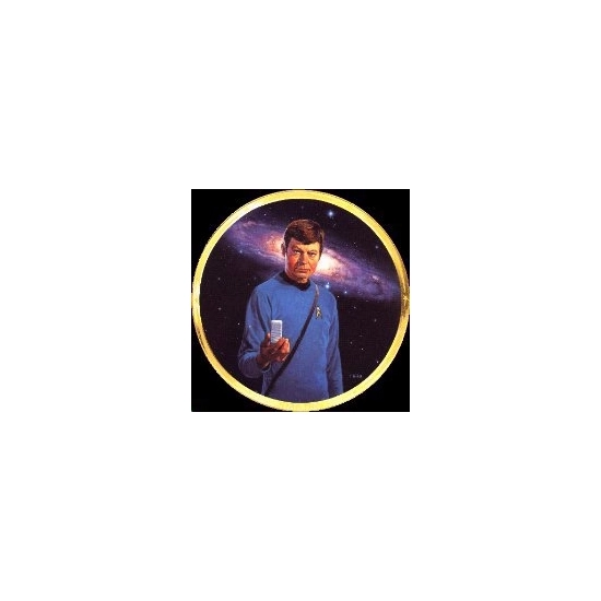 Thomas Blackshear - Star Trek Dr. Mccoy 25th Anniversary Plate