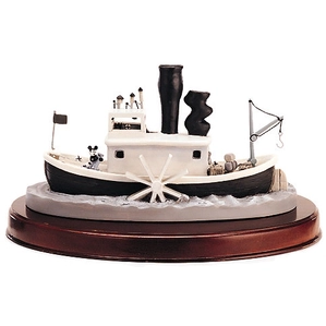WDCC Disney Classics-Steam Boat Willie Steamboat