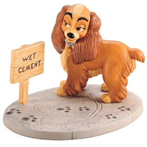 WDCC Disney Classics-Lady And The Tramp Lady In Love