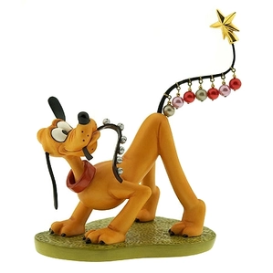 WDCC Disney Classics-Plutos Christmas Tree Pluto Helps Decorate