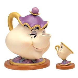 WDCC Disney Classics-Beauty And The Beast Mrs. Potts And Chip