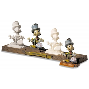 WDCC Disney Classics-Jiminy Cricket Progression From Imagination To Reality