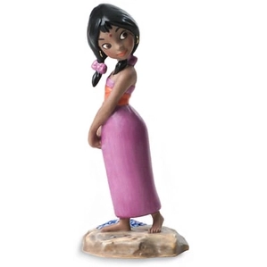 WDCC Disney Classics-The Jungle Book Village Girl Coy Smile