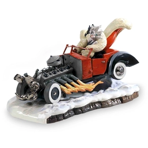WDCC Disney Classics-One Hundred and One Dalmatians Cruella De Vil De Vil On Wheels