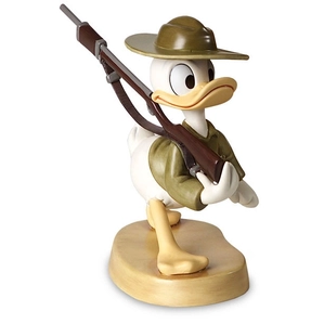 WDCC Disney Classics-Donald Duck Basic Training Donald Gets Drafted