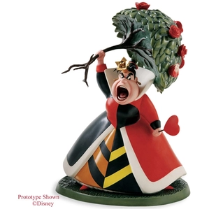 WDCC Disney Classics-Alice In Wonderland Queen Of Hearts Whos Been Painting My Roses Red Members Only Piece (wdcc Memership Number Is Not Required)