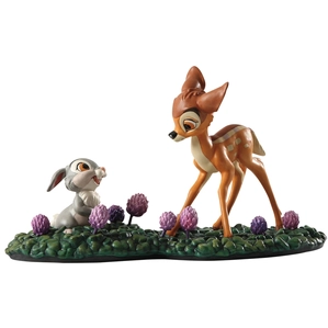 WDCC Disney Classics-Bambi Meets Thumper Just Eat The Blossoms. Thats The Good Stuff