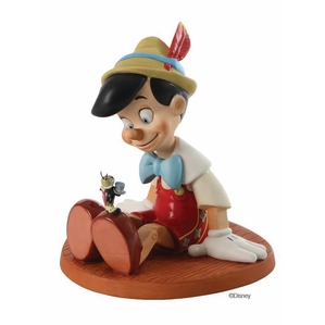 WDCC Disney Classics-Pinocchio And Jiminy Cricket Anytime You Need Me, You Know, Just Whistle!
