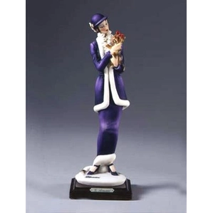Giuseppe Armani-Lady With Dog