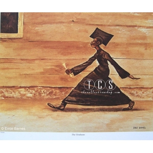 Ernie Barnes-The Graduate-Unsigned