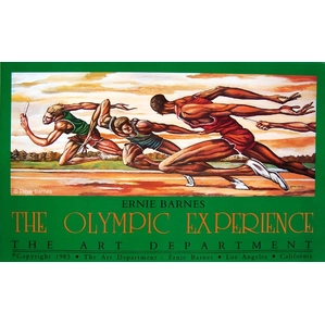 Ernie Barnes-The Olympic Experience-Unsigned