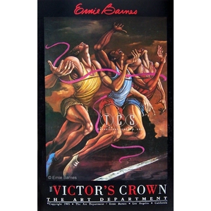 Ernie Barnes-The Victor's Crown-Unsigned