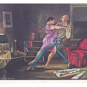 Ernie Barnes-Anniversary-Unsigned