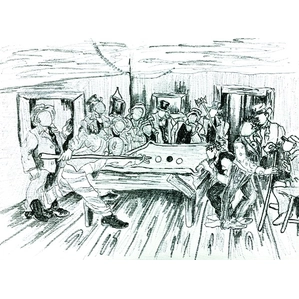 Annie Lee-Blackville No 35 Watercolor Giclee