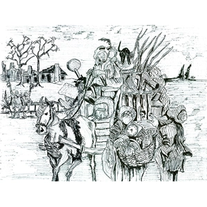 Annie Lee-Blackville No 38 Watercolor Giclee