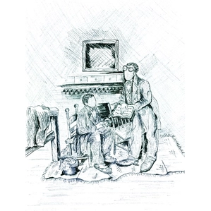 Annie Lee-Blackville No 40 Watercolor Giclee