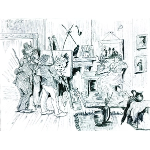 Annie Lee-Blackville No 43 Watercolor Giclee