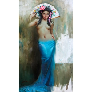 Arian-Lagniappe Original Oil On Linen Canvas