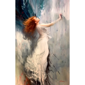 Arian-Metamorphose Original Oil On Linen Canvas