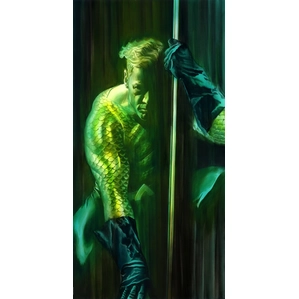 Alex Ross-SHADOWS WONDER AQUAMAN PRINTERS PROOF