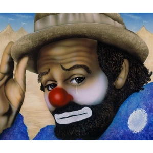 Terry Wilson-Clown Giclee