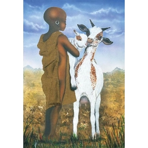 Terry Wilson-Goat Herder Giclee
