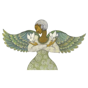 Charles Bibbs-Angel Of Peace Giclee