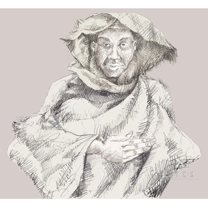 Charles Bibbs-BurlArtist Proof Man Giclee