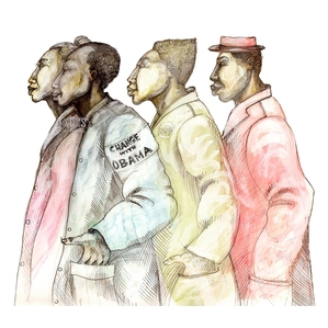 Charles Bibbs-Change With Obama Giclee