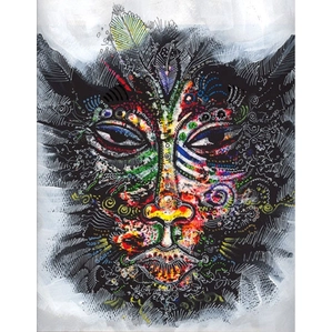 Charles Bibbs-Mask Number 2 Collaboration with Sabrina Gibson