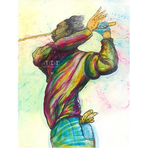 Charles Bibbs-Swingin Giclée