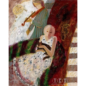 Sabzi-Midnight Mood Giclee on Paper