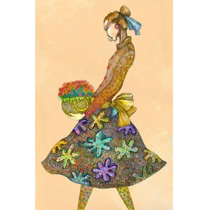 Charles Bibbs-Girl With Daisies