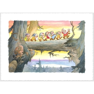 Toby Bluth-Heigh Ho - From Disney Snow White and the Seven Dwarfs 