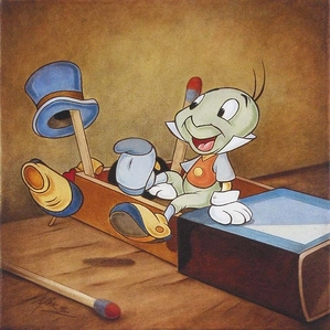 Mike Kupka-Jiminy Embellished - From Disney Pinocchio
