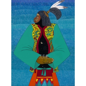Charles Bibbs-Medicine Man Giclee