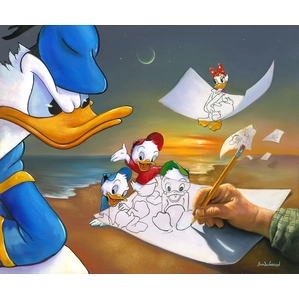 Jim Warren-Donald Duck Off the Page