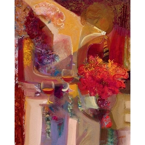 Sabzi-Meaning of Night Giclee on Canvas