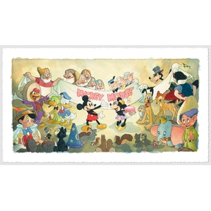 Toby Bluth-It All Started With A Mouse Mickey Mouse