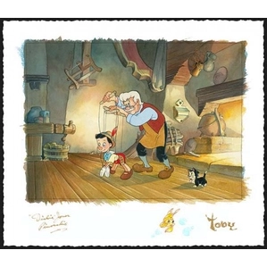 Toby Bluth-Little Wooden Boydeluxe Pinnochio