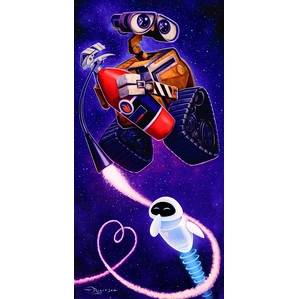 Tim Rogerson-Wall•E and Eve From Wall-E