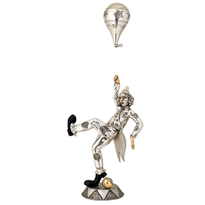 Dargenta-Unbalanced Clown Statue