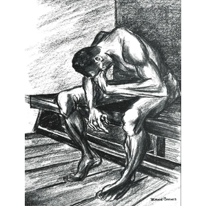 Ernie Barnes-To Know Defeat