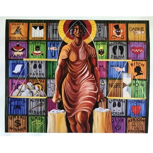 Ernie Barnes-Walking In Faith