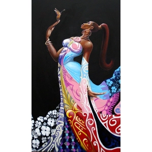 Frank Morrison-Independent Queen Lithograph Artist Proof