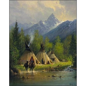G Harvey-CAMP IN THE TETONS