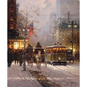 G Harvey-A Nations Dream Giclee On Canvas Signed And Numbered