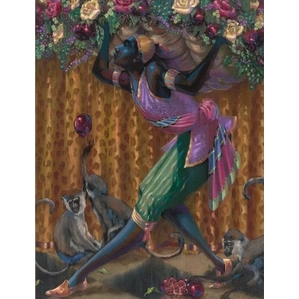 John Holyfield-BLACKAMOOR WITH MONKEYS
